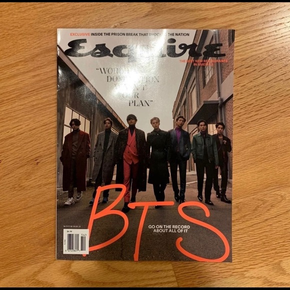 BTS Esquire Magazine Cover - Winter Edition - Picture 2 of 7